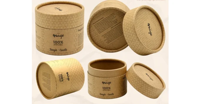8. Cardboard Tubes for Stylish Simplicity
